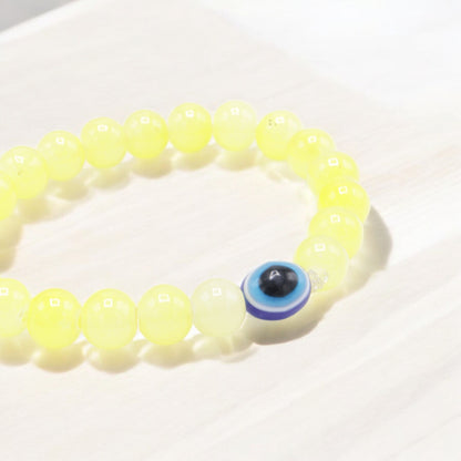 Pastel Glow Evil Eye Bracelets