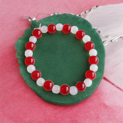 Santa Claus Crystal Beads Bracelet 3