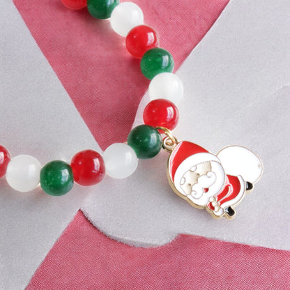Santa Claus Cham Cham Crystal Beads Bracelet