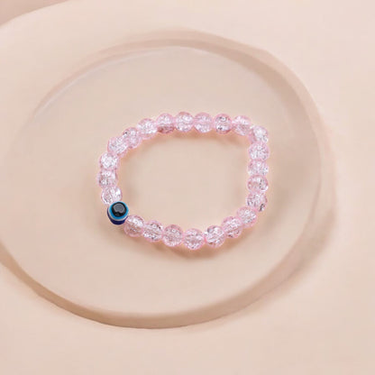 Crystal Glass Evil Eye Bracelets