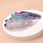 Crystal Glass Evil Eye Bracelets