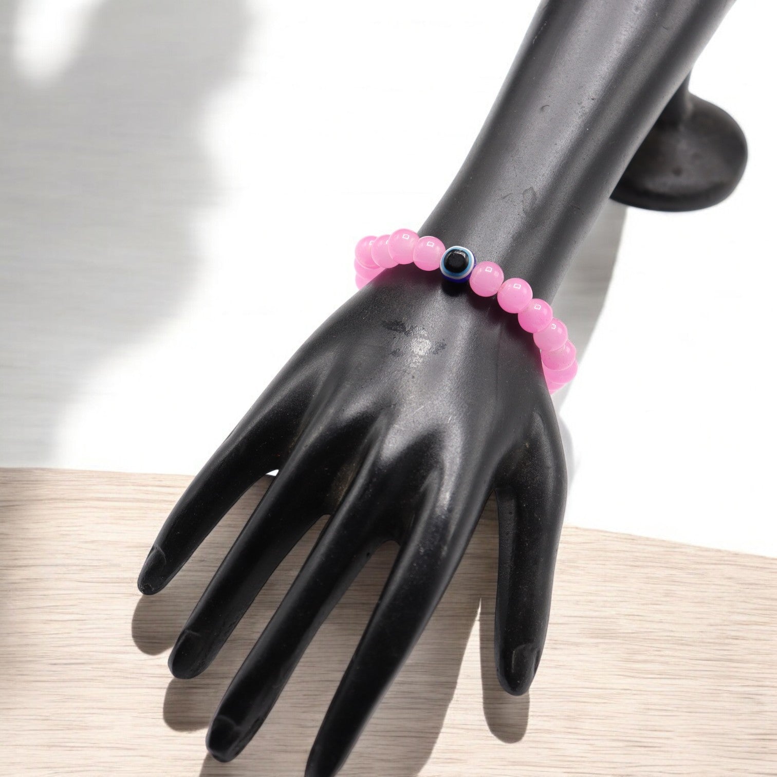 Pastel Glow Evil Eye Bracelets