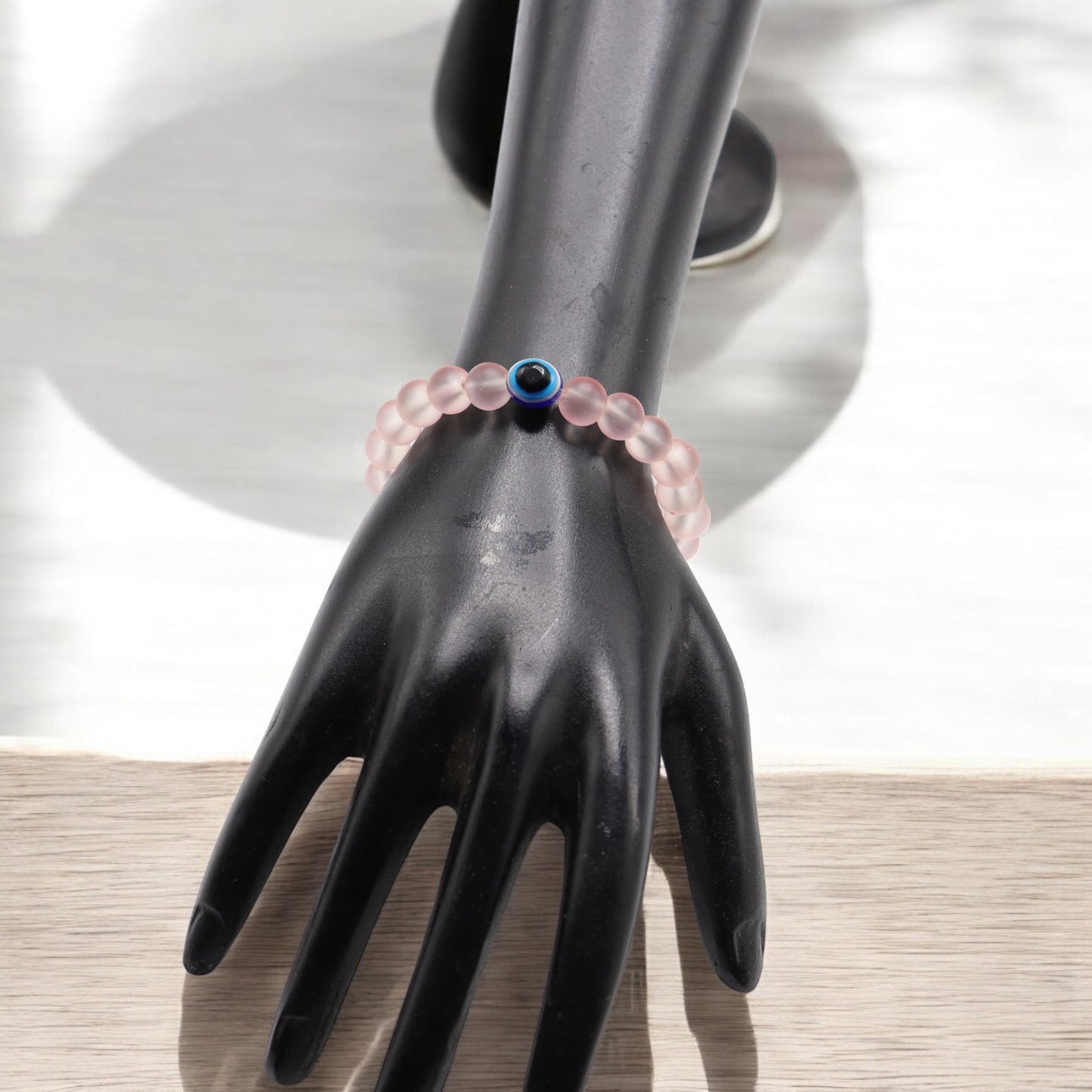 Matte Finish Evil Eye Bracelets