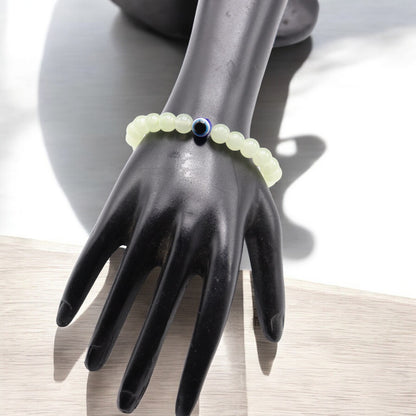 Pastel Glow Evil Eye Bracelets