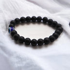 Matte Finish Evil Eye Bracelets