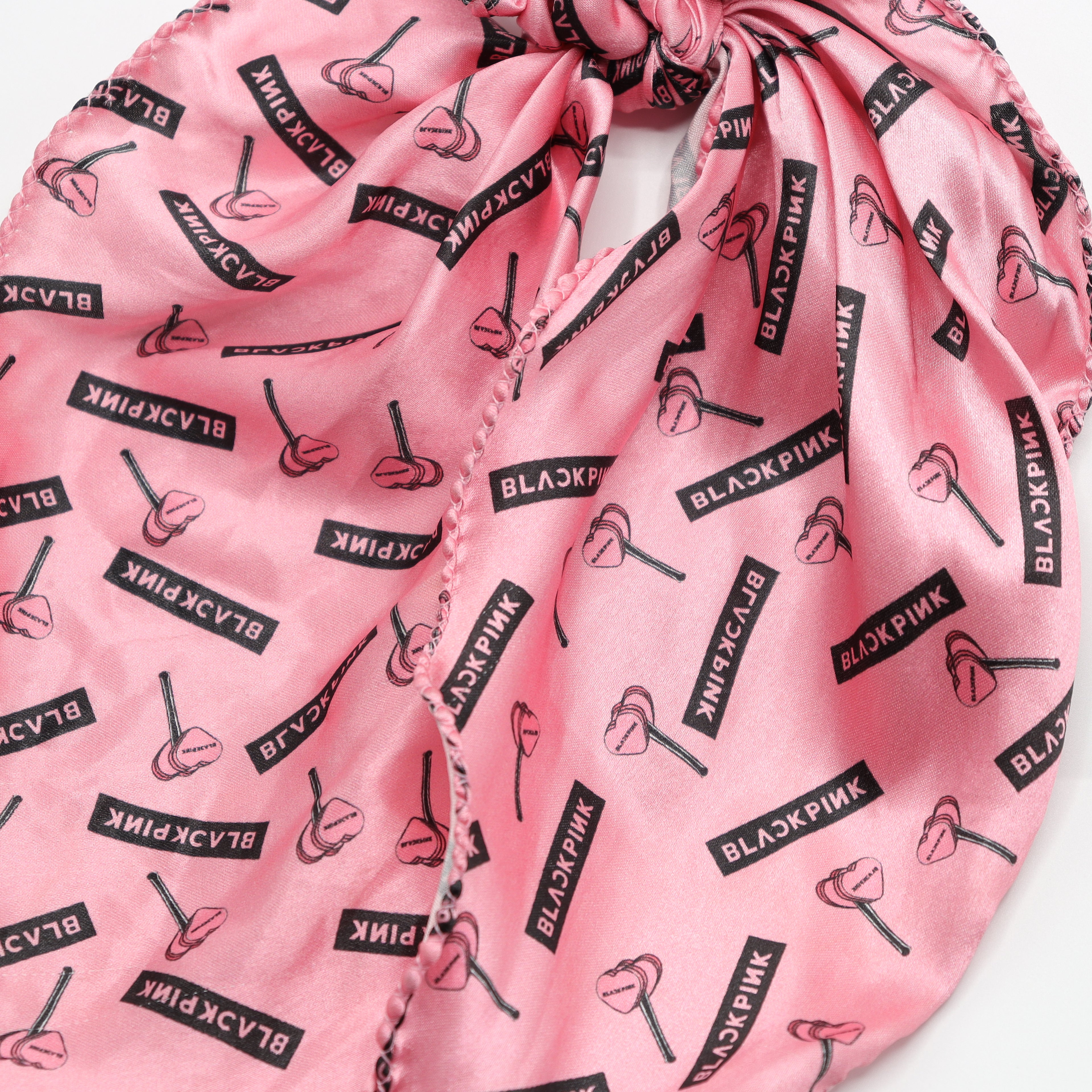 Black Pink And BTS Combo Scarf Scrunchie