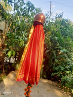 Gudi Padva Readymade Saree Cover for Pooja