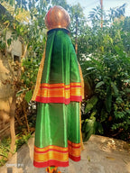 Gudi Padva Readymade Saree Cover for Pooja