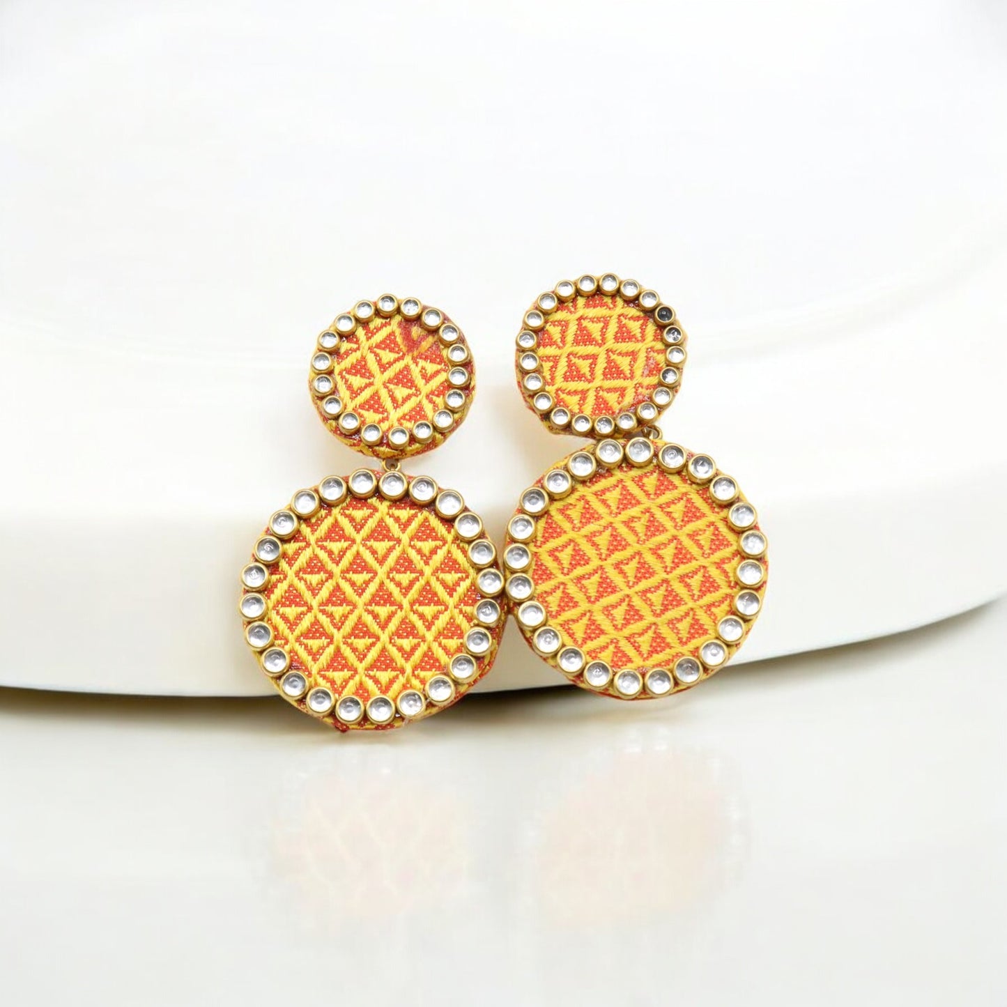Traditional Hand Made Round Earring