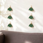 Handmade Leaf Wall Decoration - Multi-Functional Khan Fabric Decor
