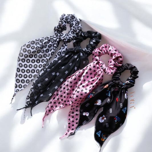 BTS Scarf scrunchie