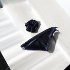 Satin Scarf Scrunchie – Polka Dot