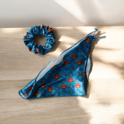 Avengers-Print Scarf Scrunchie