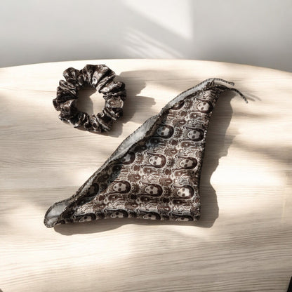 Web Series-Print Scarf Scrunchie