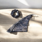 Cheetah-Print Scarf Scrunchie
