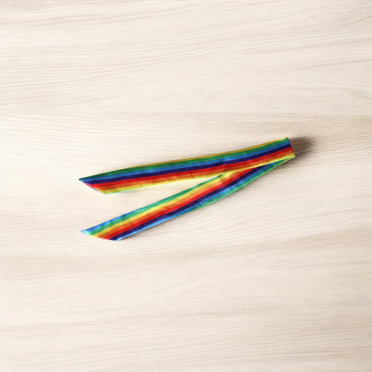 Rainbow Ribbon Scrunchie