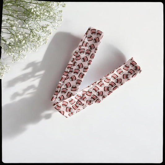 Nutrela  printed Ribbon Scrunchie
