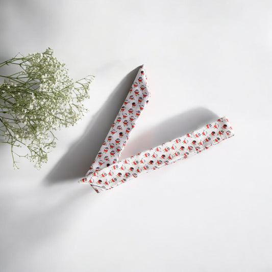 Shinchan printed Ribbon Scrunchie