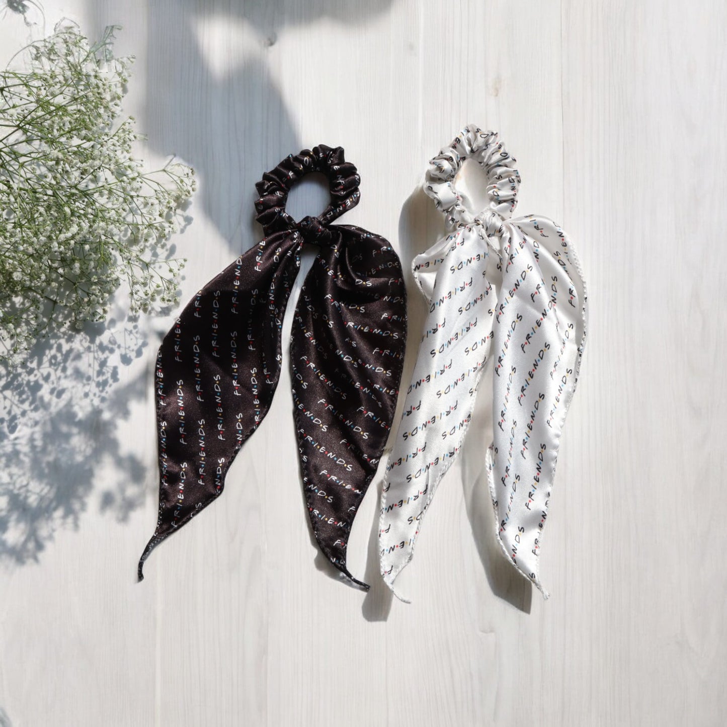 Friends Combo Scarf Scrunchie