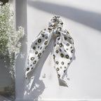 Daisy Scarf Scrunchie