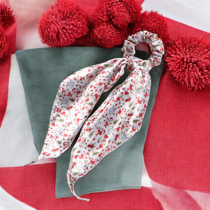 Christmas Scarf Scrunchie