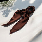 Silk Satin Scarf Scrunchie