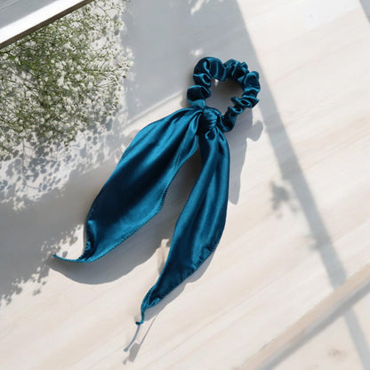 Silk Satin Scarf Scrunchie