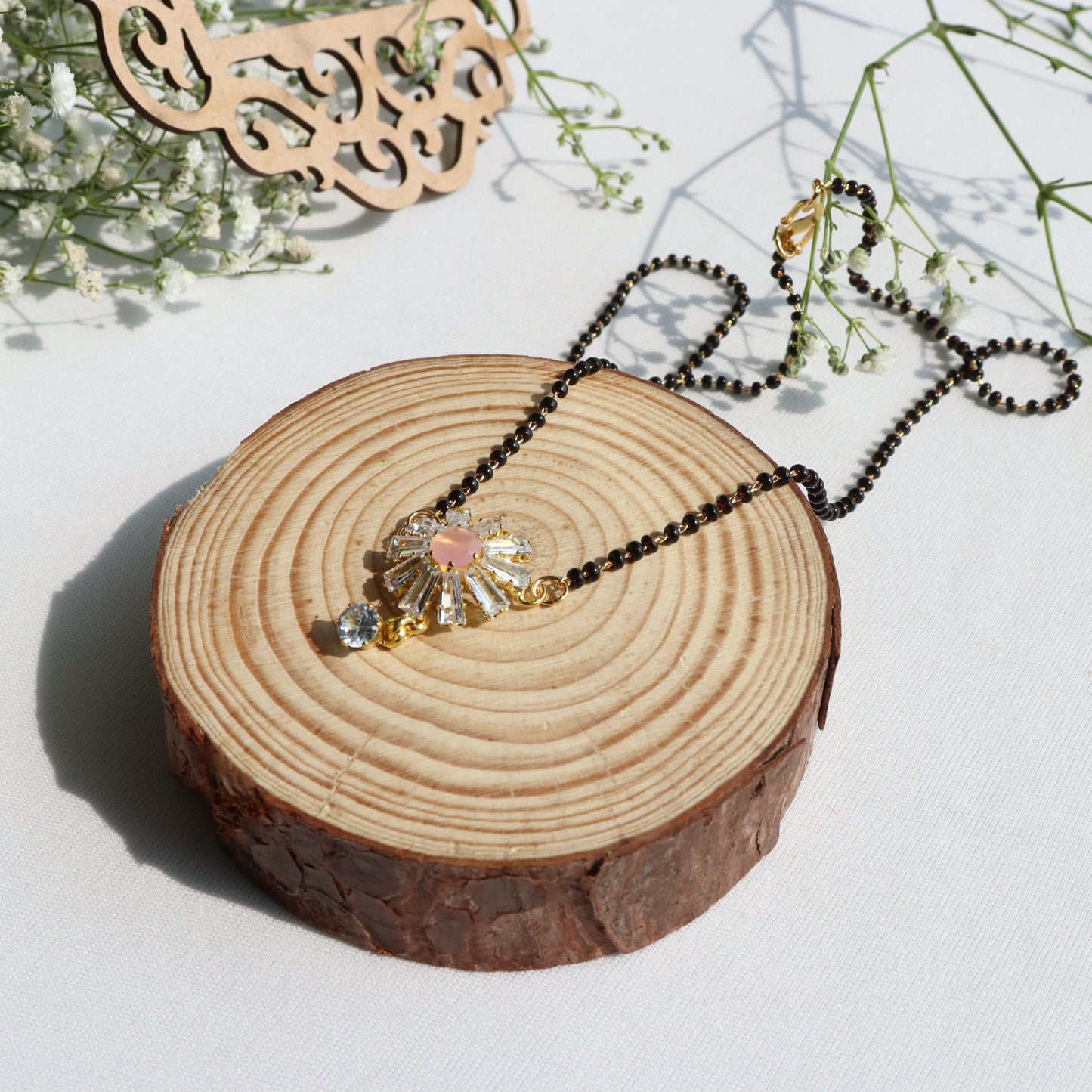 Floral Sparkle Mangalsutra