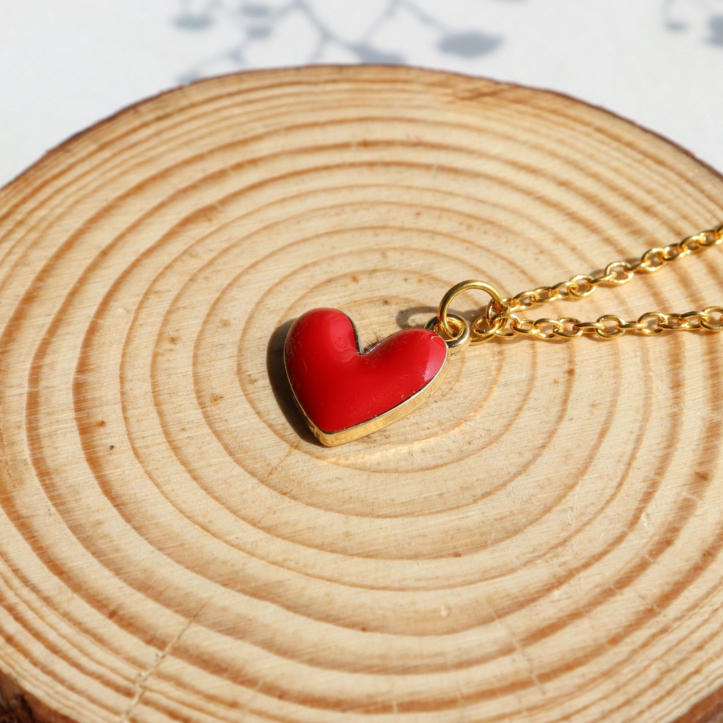 Heart Pendant Chain