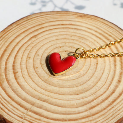 Heart Pendant Chain