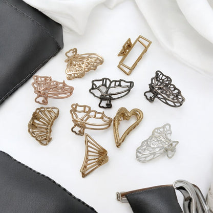 Medium Metal Hair Clutcher Set of 4