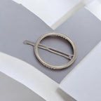 Minimalist Bobby Pin Geometry Metal