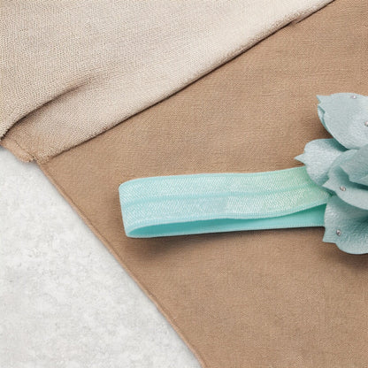 Bloom New brown Baby Hairband-Blue