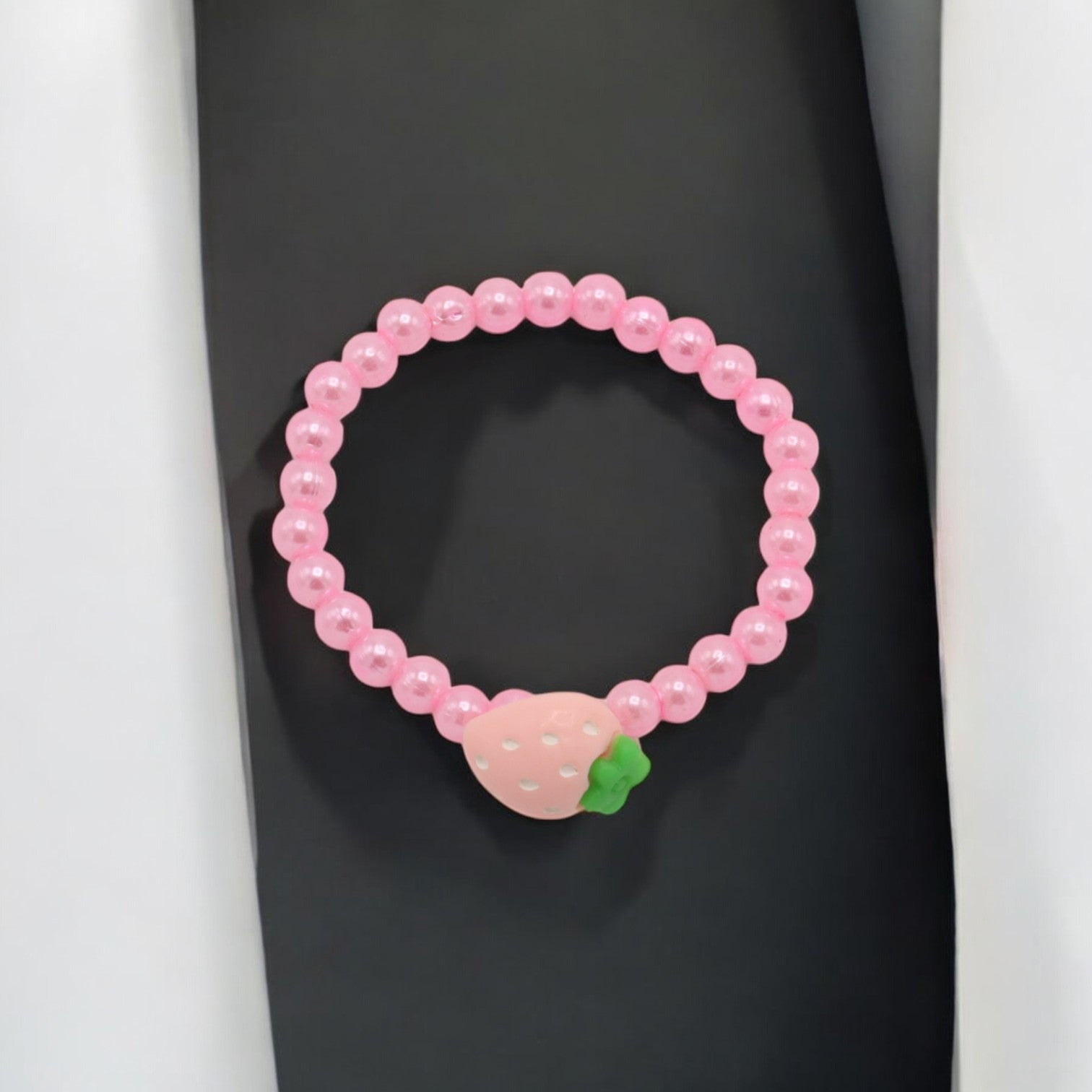 Strawberry Princess Jewelry Gift Set – Necklace, Bracelet, Hand Ring & Fancy Goggles