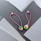 Strawberry Princess Jewelry Gift Set – Necklace, Bracelet, Hand Ring & Fancy Goggles