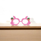 Strawberry Princess Jewelry Gift Set – Necklace, Bracelet, Hand Ring & Fancy Goggles