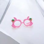 Strawberry Princess Jewelry Gift Set – Necklace, Bracelet, Hand Ring & Fancy Goggles