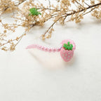 Strawberry Princess Jewelry Gift Set – Necklace, Bracelet, Hand Ring & Fancy Goggles