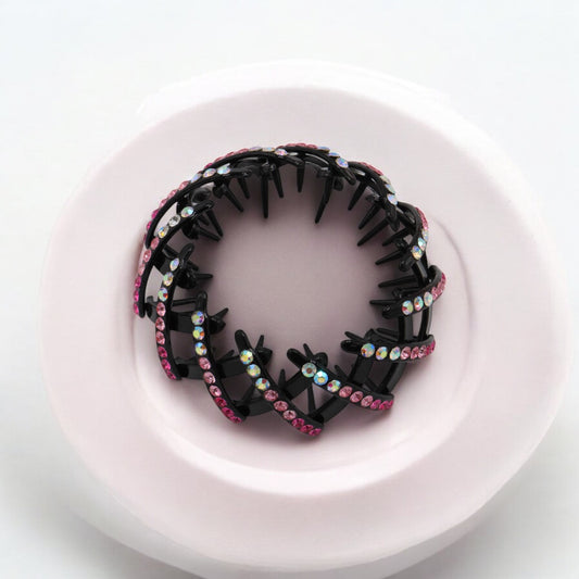 Rhinestone Hair Holder – Effortless Styling Tool