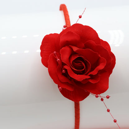 Velvet Rose Elegance Headband