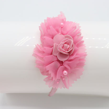 Blush Pink Soft Bloom Baby Headband