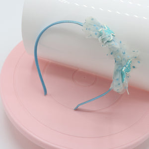 Polka Bow Baby Headband