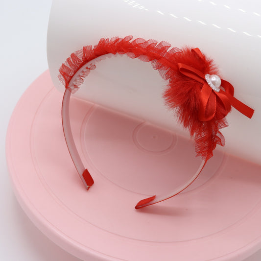 Pearl Ribbon Bloom Baby Baby Headband