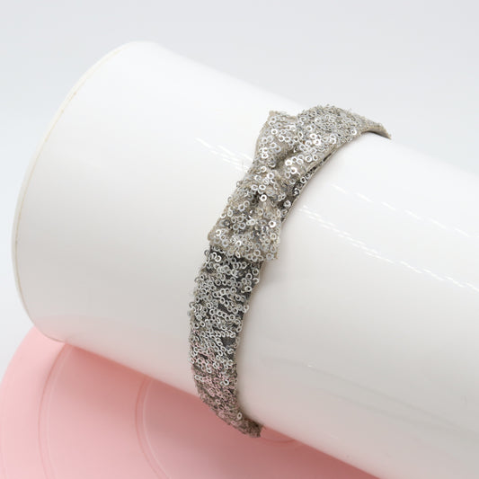 Sliver Tikki Lace Party Headband