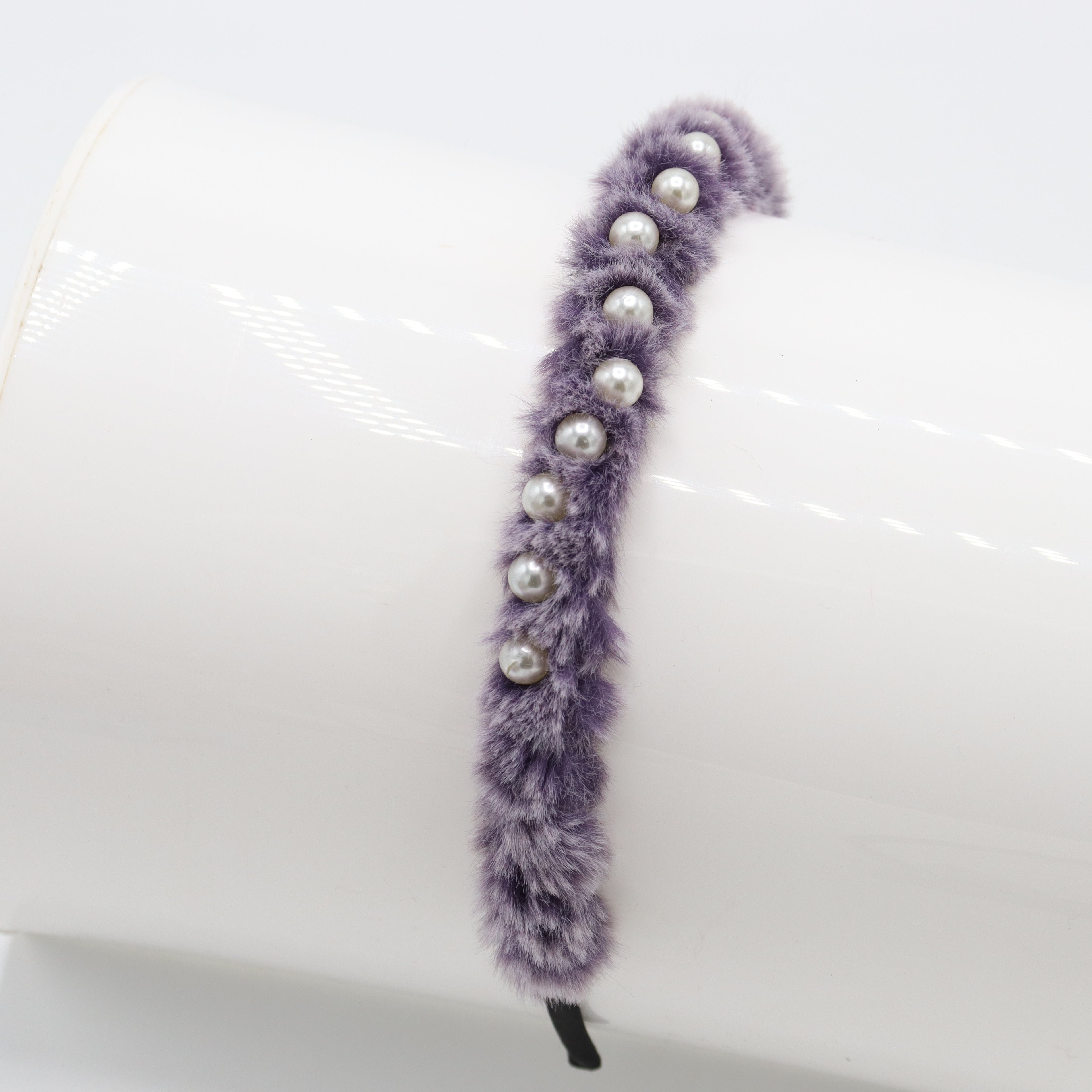 Fur Pearl Baby Headband