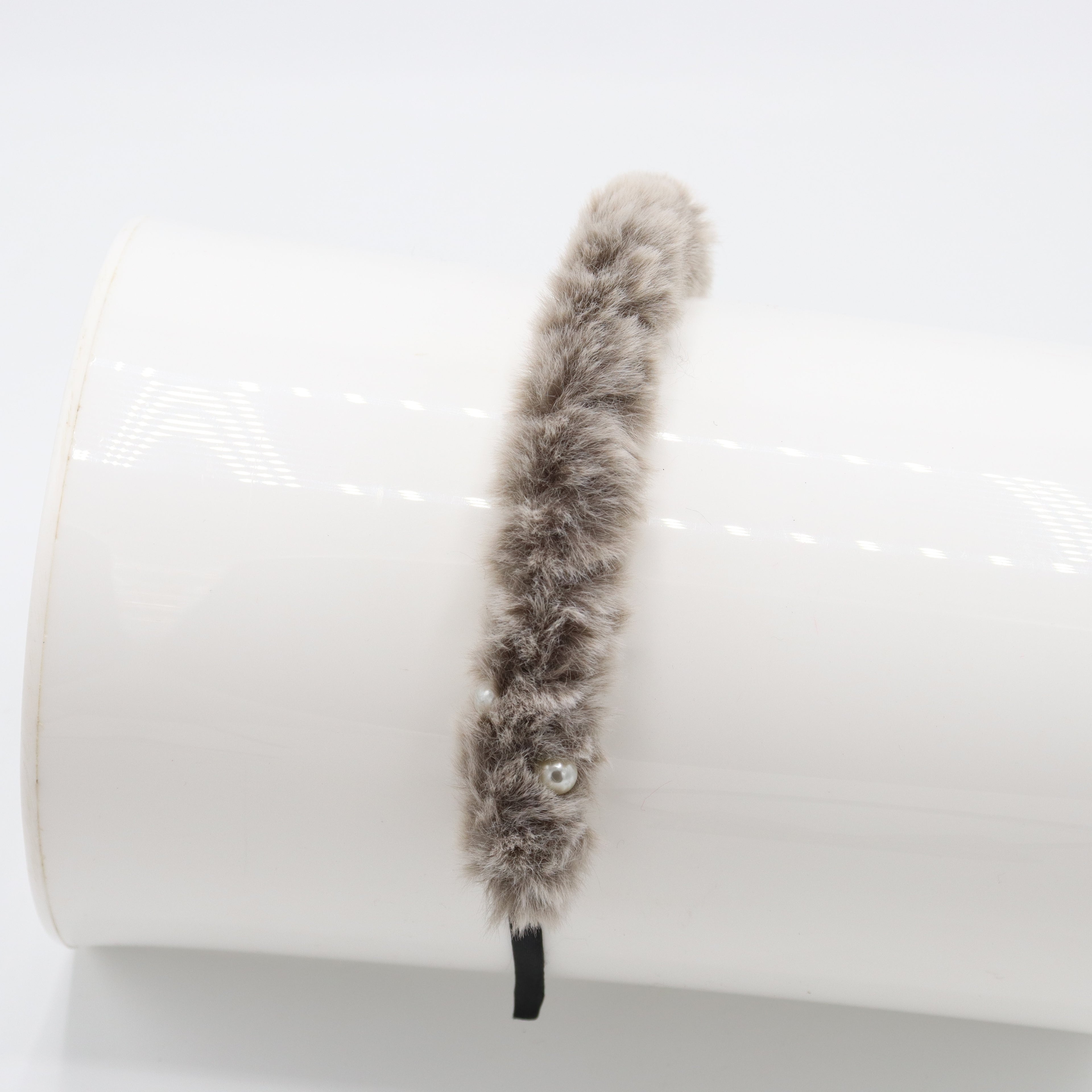 Fur Pearl Baby Headband