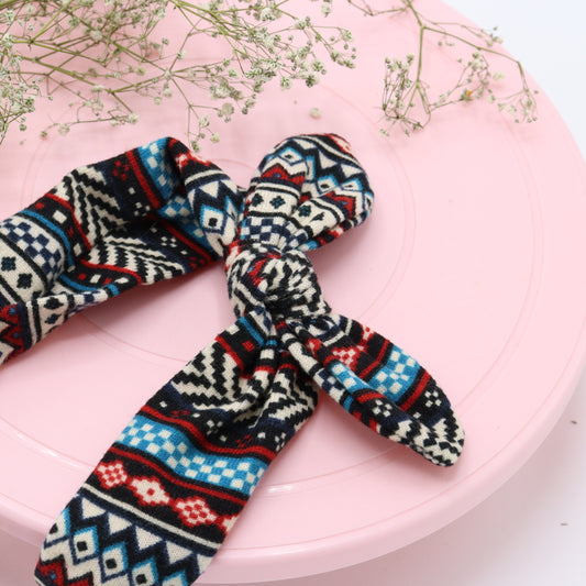 Snowy White Hairband