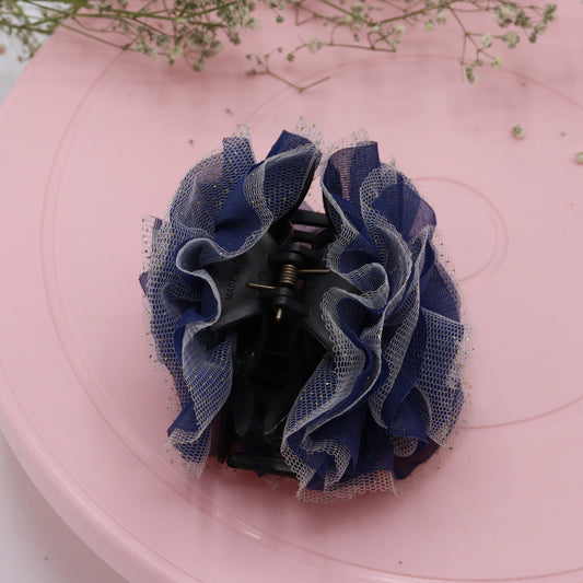 Blue Full Flower Bloom Clutcher