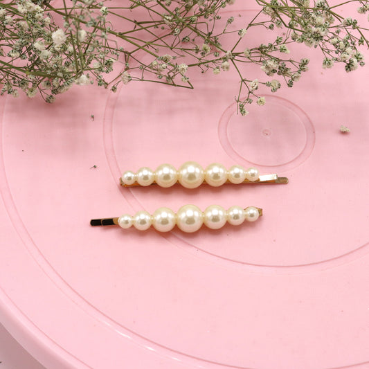 Gradient Pearl Bobby Pin Set