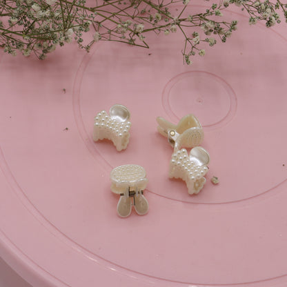 Small Pearl Hair Clutcher Mixed Design (Random Selection)